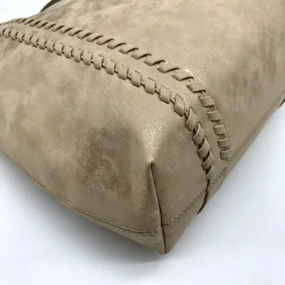Style & Co Metallic Whipstitch Tote Bag - Picture 9 of 11